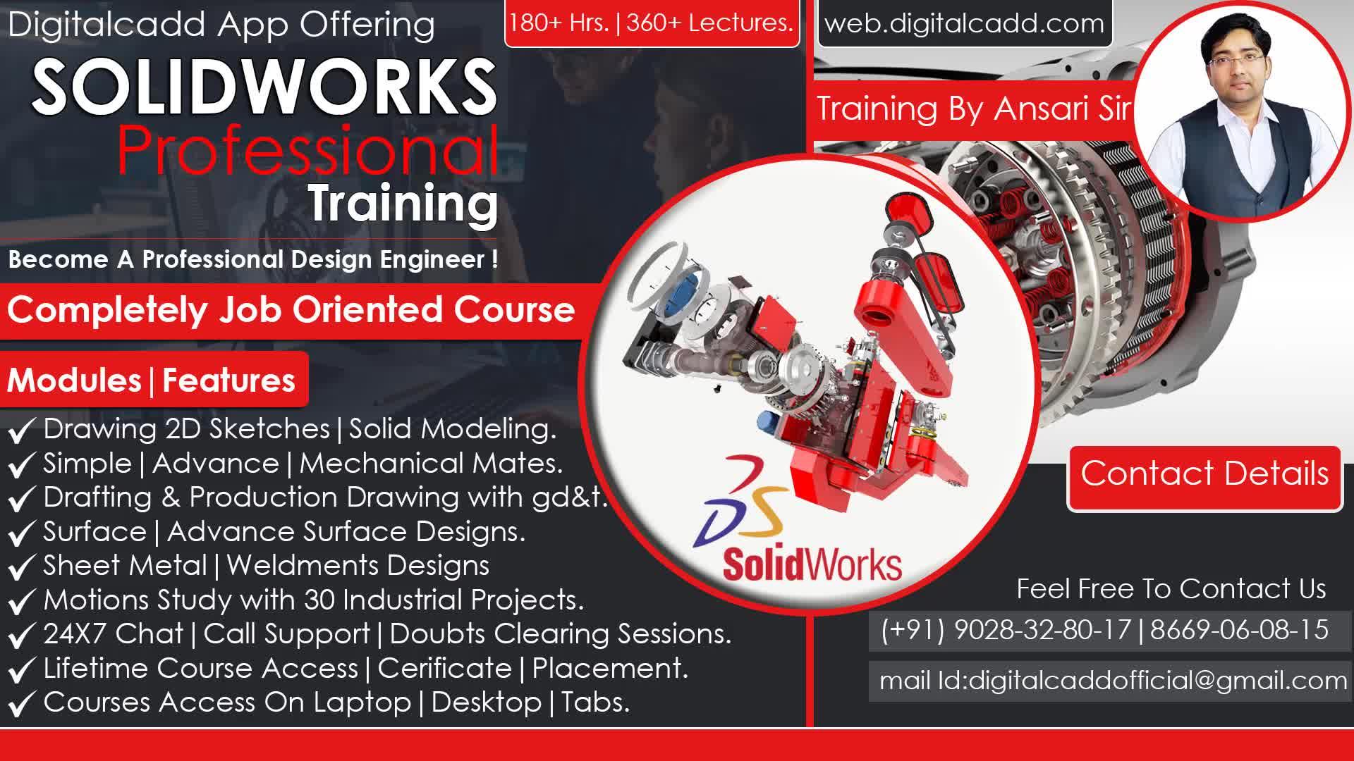 SolidWorks Professional Training Course