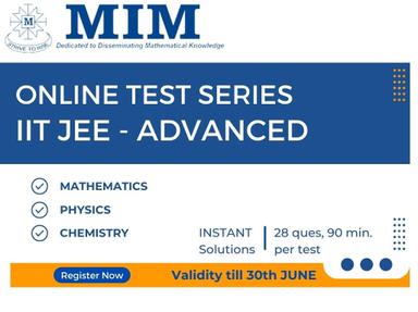 Online Test Series IIT JEE Advanced