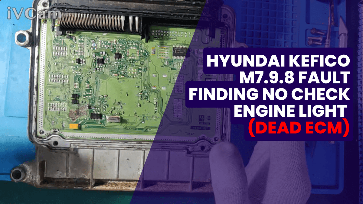 Hyundai Kefico M7 9 8 Fault Finding Class 2 No Check Engine Light Hyundai kefico m7 9 8 fault finding class 2 no check engine light